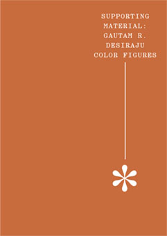 Screenshot, first page of the supporting material: Gautam R. Desiraju colored figures